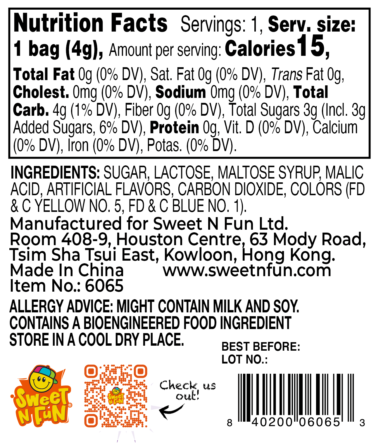 Crack N Pop (48 Pack Tray)