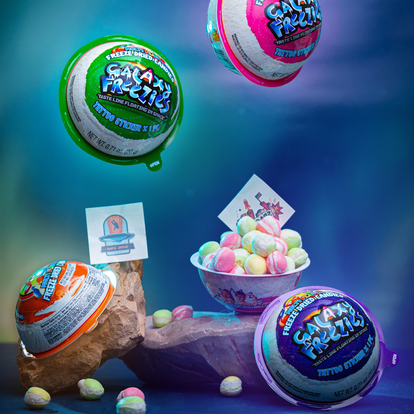 Galaxy Freezies Meteor Surprise